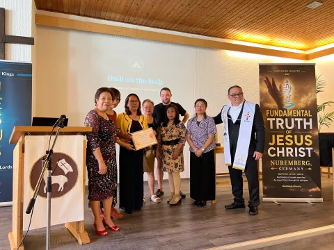 Ordination of Pastor Ellen Focuses on the Fundamental Truth of Jesus Christ